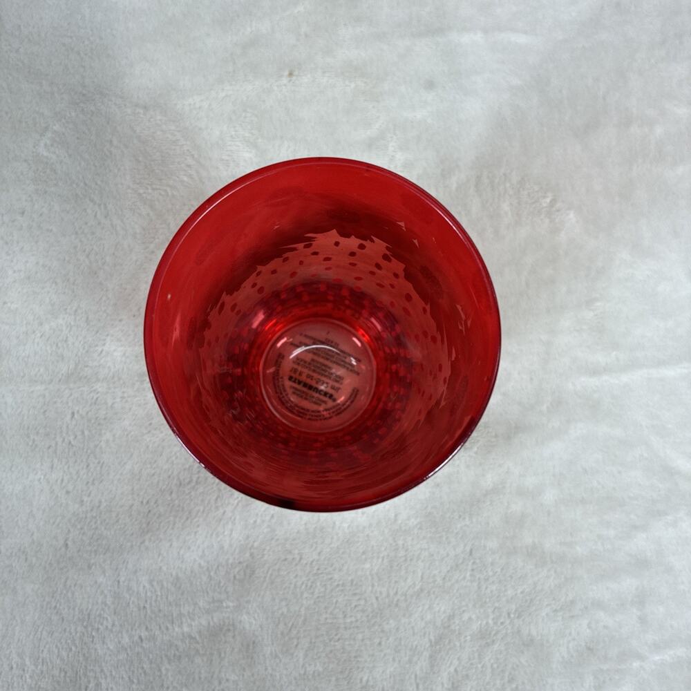 2) Starbucks Summer 2022 Strawberry Glass Tumbler 18oz Limited Rare FS Charity - Picture 7 of 16